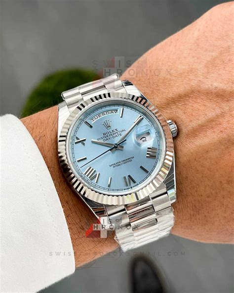 rolex daydate ice|rolex day date 40 2022.